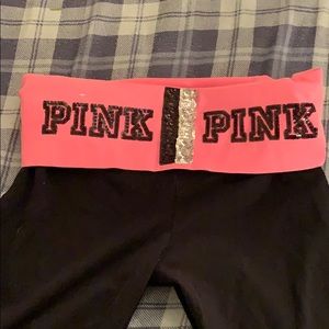 Pink sweatpants